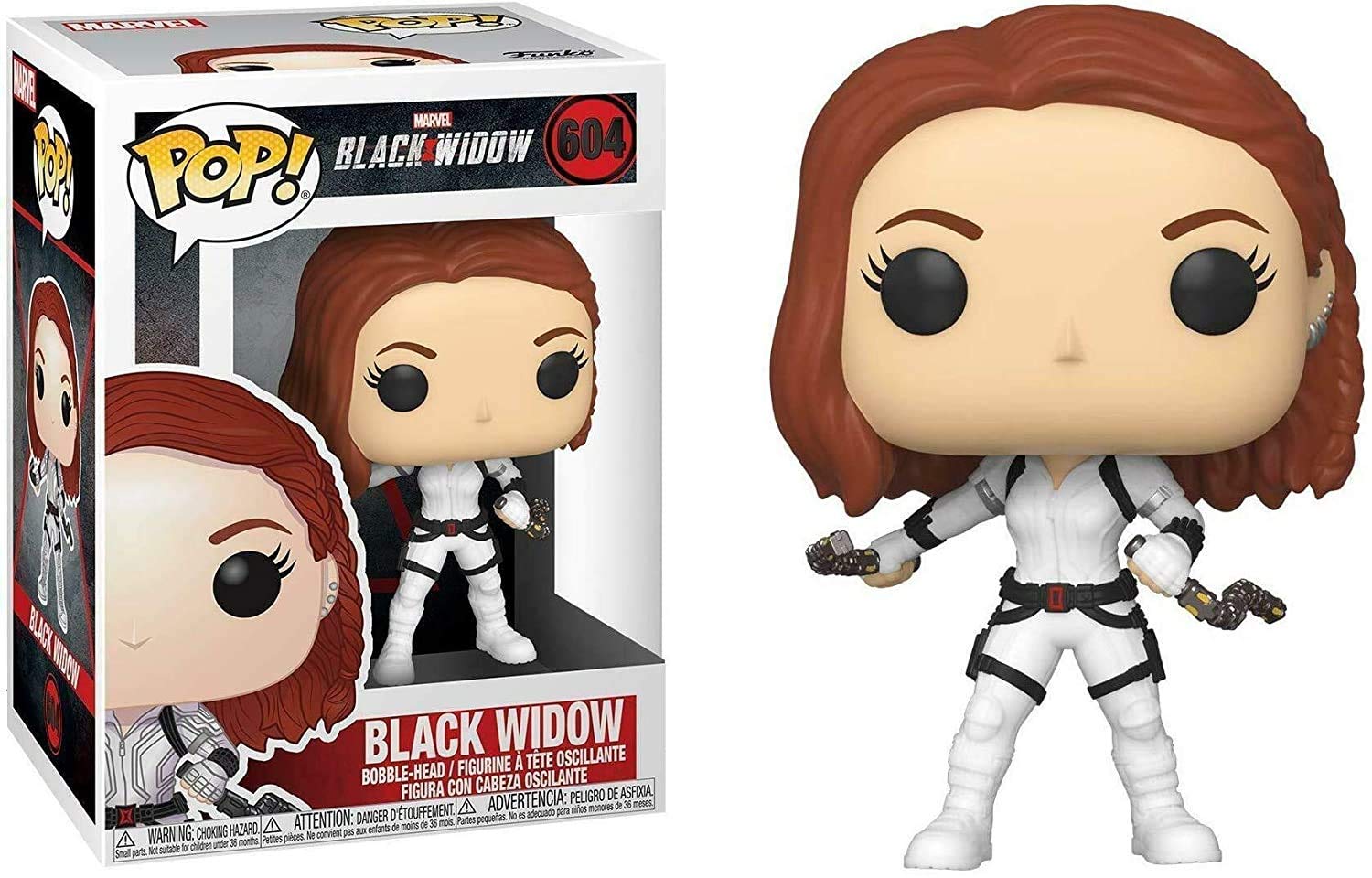 Amazon.com: Black Widow #604 Pop Marvel: Black Widow Vinyl